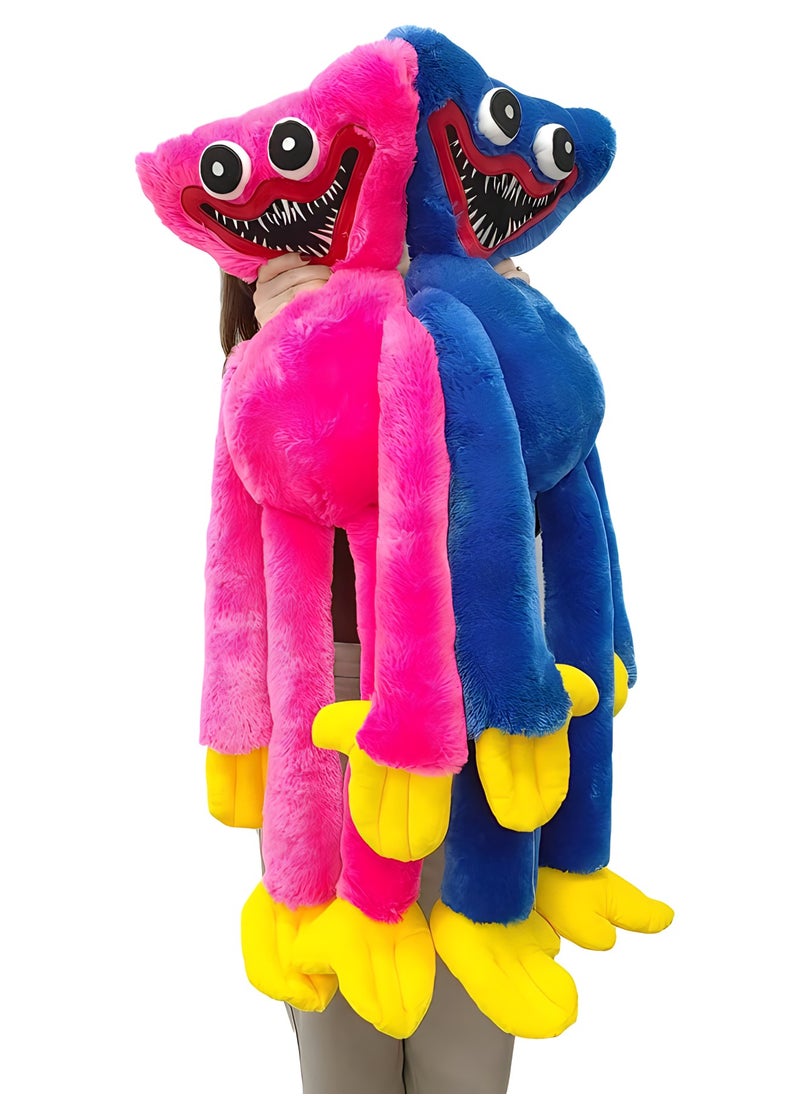 MAGIC VAULT Giant Huggy Wuggy Plush, Big Huggy Wuggy Plush, 80Cm /100Cm Poppy Playtime Plush, Large  - Image 1