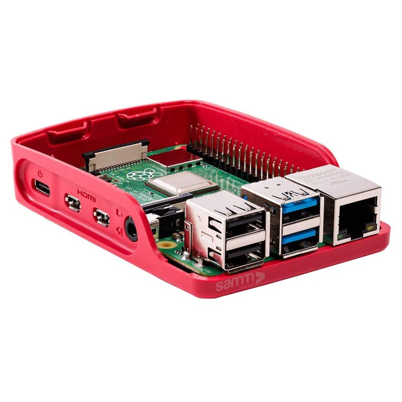 RaspberryPi Official Case for Pi 4 Model B (1GB/2GB/4GB Model) - (Pack of 1) - Image 2