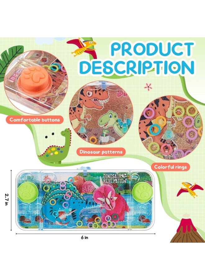 DAT Dinosaur Water Ring Toss Game for Kids – Handheld Water Games – Colorful Ring Game Toy with Cute Dino Designs  (1 Random Piece) - Image 3