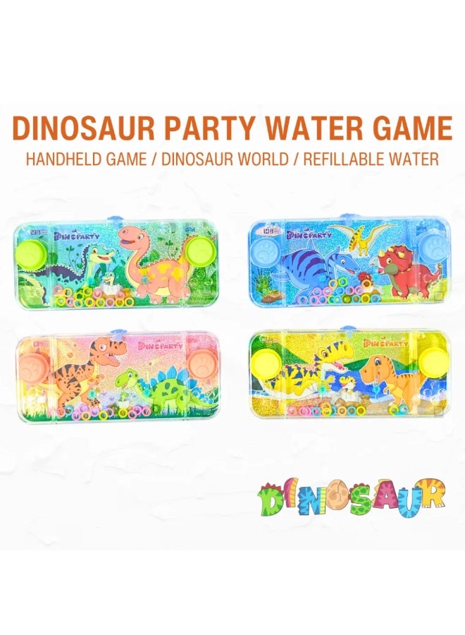DAT Dinosaur Water Ring Toss Game for Kids – Handheld Water Games – Colorful Ring Game Toy with Cute Dino Designs  (1 Random Piece) - Image 1