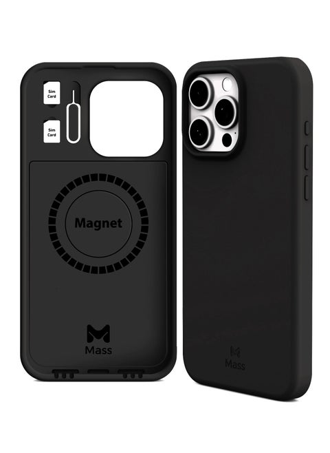 Mas iPhone 15 Pro Max Infinite MagSafe 6 in 1 Case Black