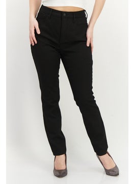 NYDJ Women Skinny Fit High Waist Stretchable Denim, Black  - Image 1