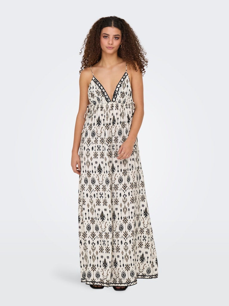 ONLY ONLELANOR V-NECK STRAP MAXI DRESS WVN - Image 1