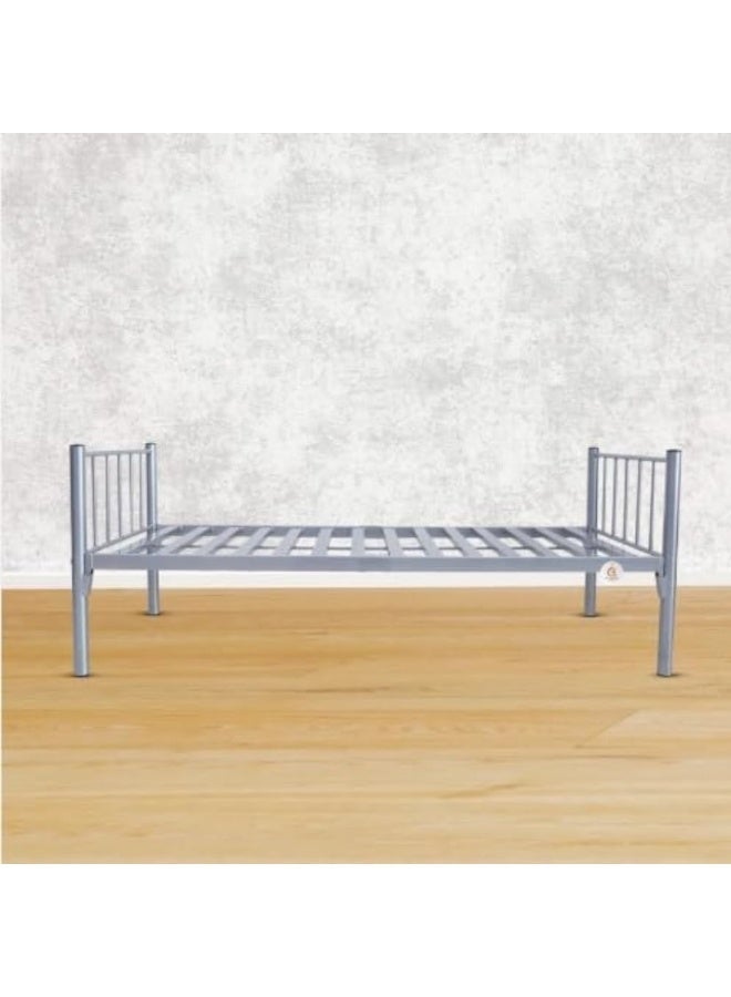 اي بي اكس هوم سرير مفرد بإطار معدني متين لغرفة النوم وغرفة المعيشة، سهل النقل، إطار سرير معدني، مقاس 90 × 190 سم - متين وأنيق (161-SR، بدون مرتبة) - Image 3