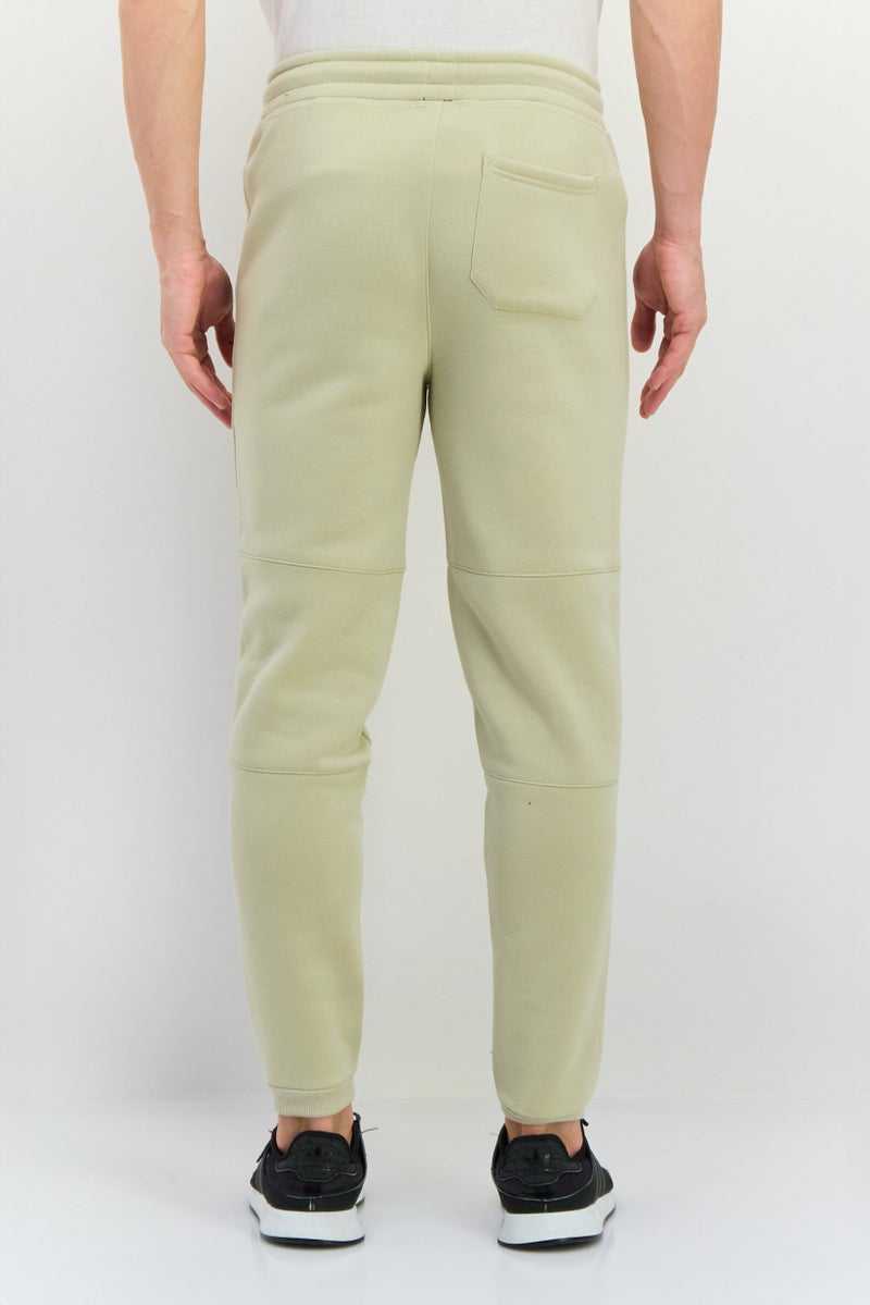 RBX Men Tapered Fit Outdoor Sweatpants, Beige  - Image 3