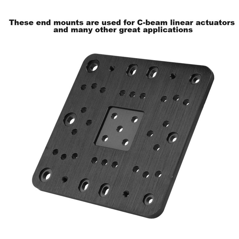 Anodized Aluminum 3D Printer CNC Build Plate Mounting Board for C Beam XLarge - Image 3