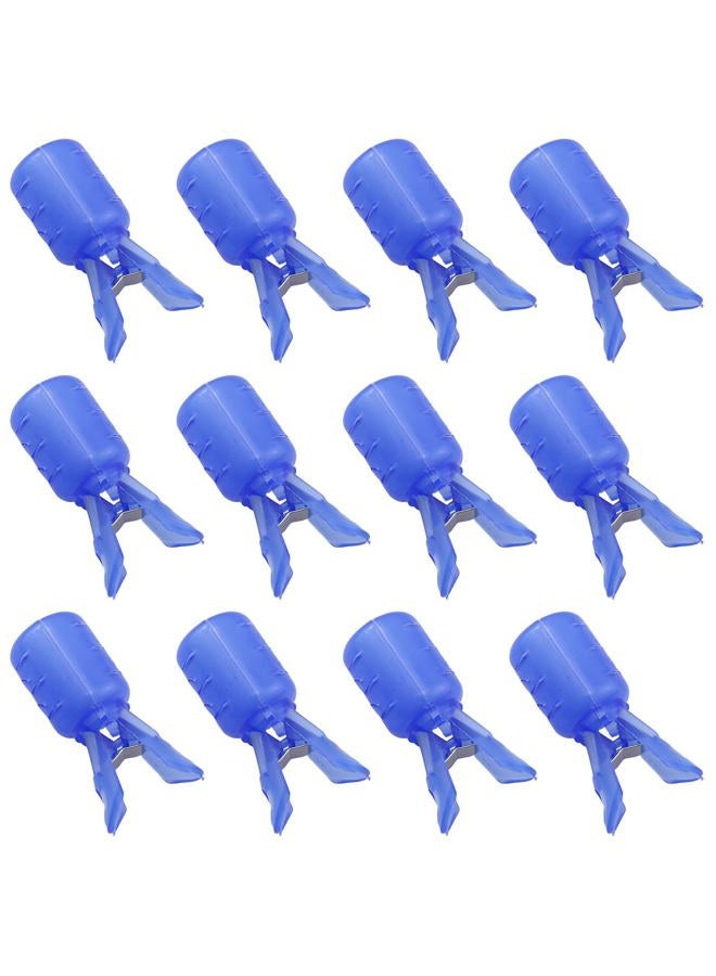 RLECS Fishing Squid Hooks Cover 12PCS Blue Portable Squid Jig Hook Protector, Fishing Jigs Lure Covers, Fishing Hook Cover, Fishing Hook Bonnets, Fishing Jigs Lure Cover - Image 1