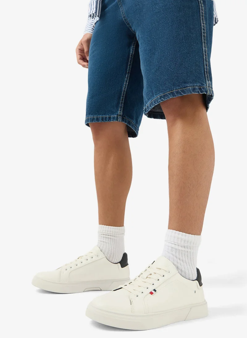 Seventy Five  Casual Webbing Loop Detail Sneakers for Men | Best Price UAE