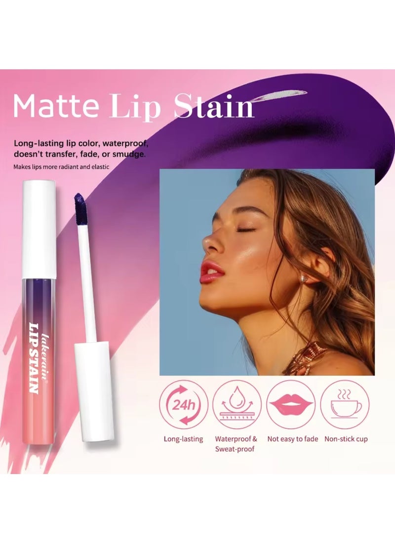 lakerain - Peel Off Lip Stain Lipstick Peel Off Lip Color Stain Long Lasting Lip Stain Peel Off Infused Sweat Proof Waterproof Long Lasting Highly Pigmented Matte Lipstick Light Pink 01 - Image 1