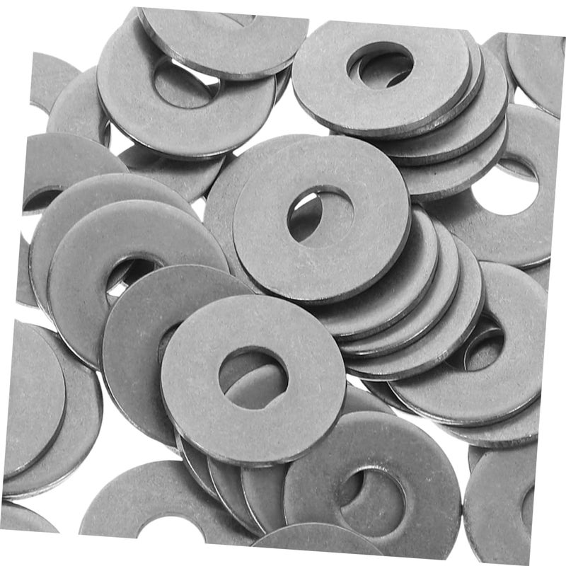 50pcs Stainless Steel Washer Flat Washers for Mechanical Repair Automotive Furniture Applications Reliable Gasket Replacements for Screws Bolts - Image 4