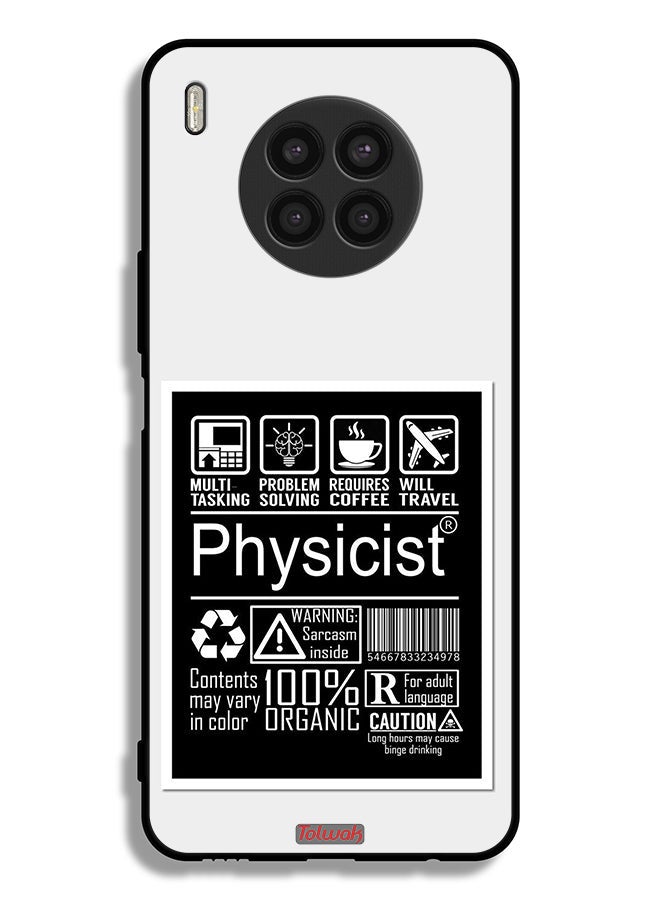 Tolwak Honor 50 Lite Protective Case Cover Physicist Sticker - Image 1