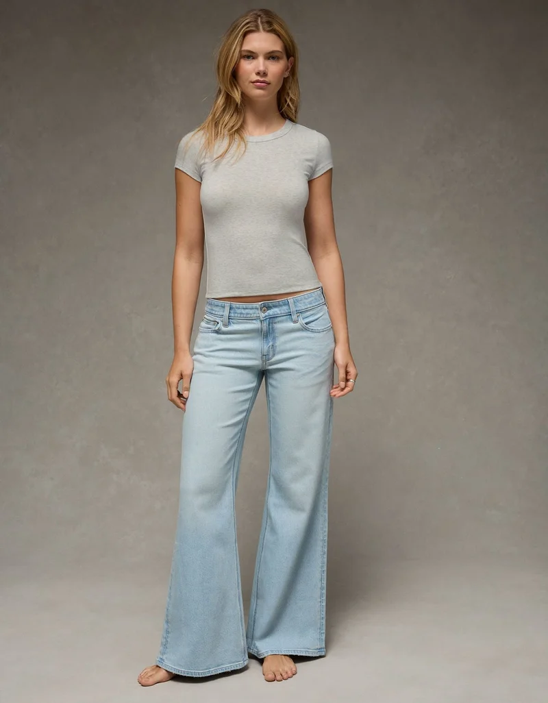 American Eagle  AE Hey Baby Tee for Women | Best Price UAE