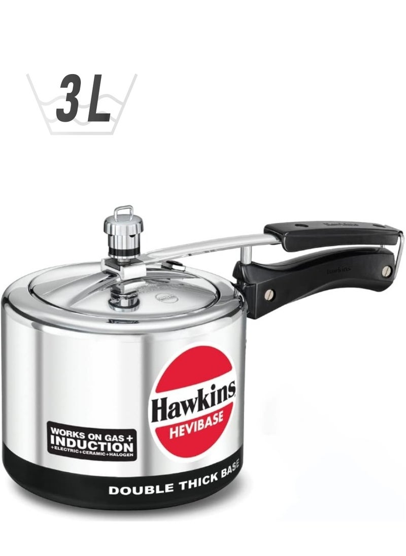 Hawkins طباخ ضغط هوكينز هيفي بيس 3 لتر متوافق مع الحث  - Image 1