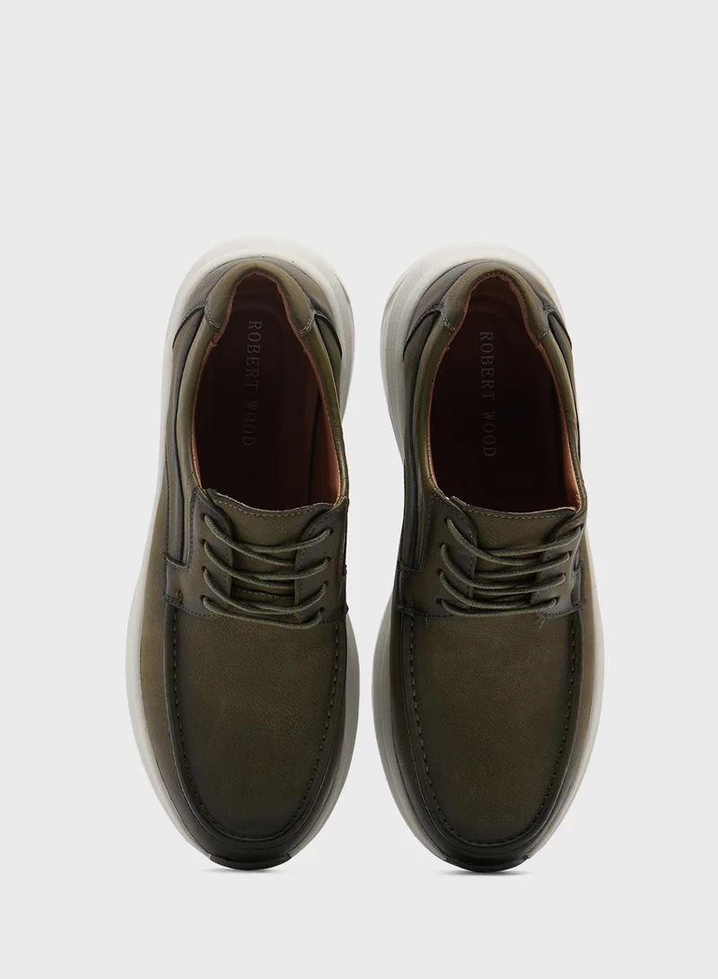 Robert Wood Light Weight Comfort Casual Lace Ups