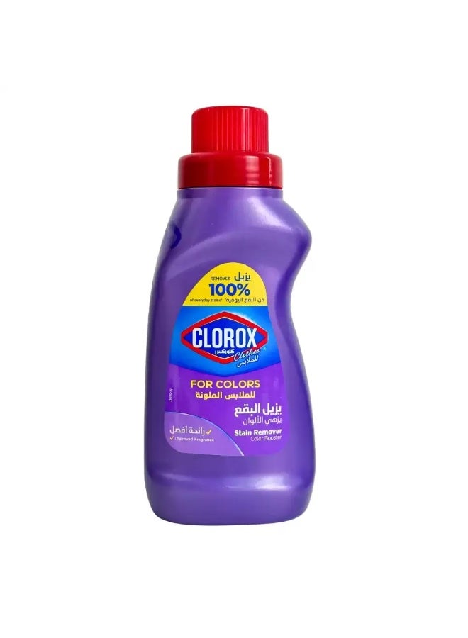 Clorox كلوركس معزز الألوان ومزيل البقع الفائق 100% للملابس الملونة - 500 مل - Image 1