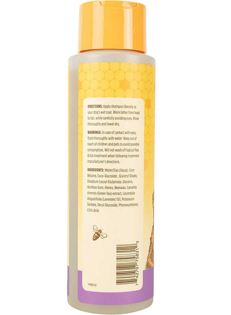 بيرتس بيز شامبو بيرتس بيز للكلاب الطبيعي المهدئ مع اللافندر والشاي الأخضر - Image 3