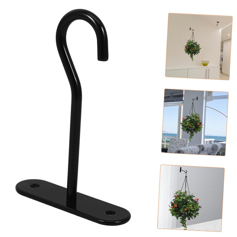 مجموعتان من خطاطيف الحائط لتعليق سلة الزهور ونباتات ونوافير الرياح سهلة التركيب تصميم زخرفي - Image 3