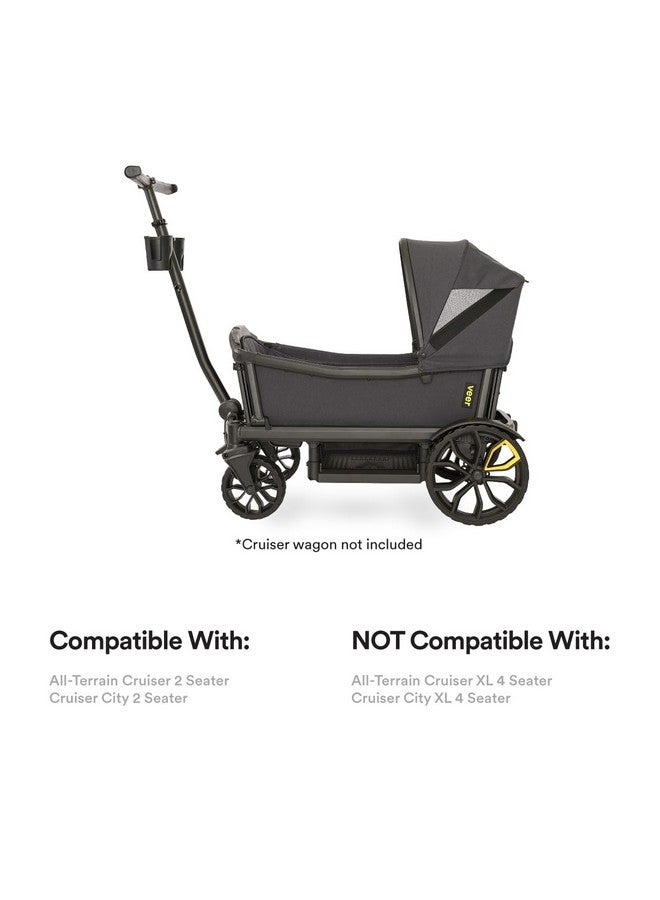 Veer Retractable Canopy for Veer All-Terrain Cruiser and Cruiser-City 2 Seater Models. NOT Compatible with All-Terrain Cruiser XL or Cruiser-City XL 4 Seater Models. - Image 2