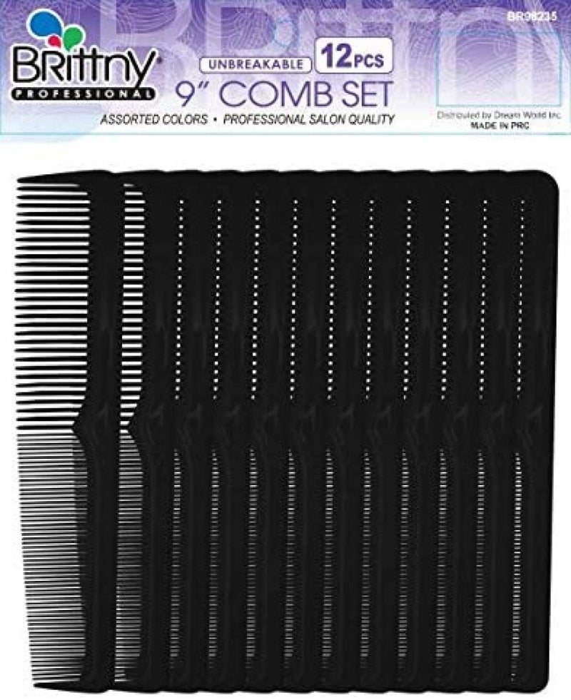 Brittny Comb Bulk 9" Unbreakable (Pack of 1) - Image 1