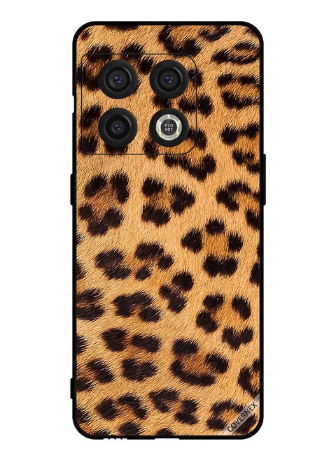Protective Case Cover For OnePlus 10 Pro Leopard Pattern