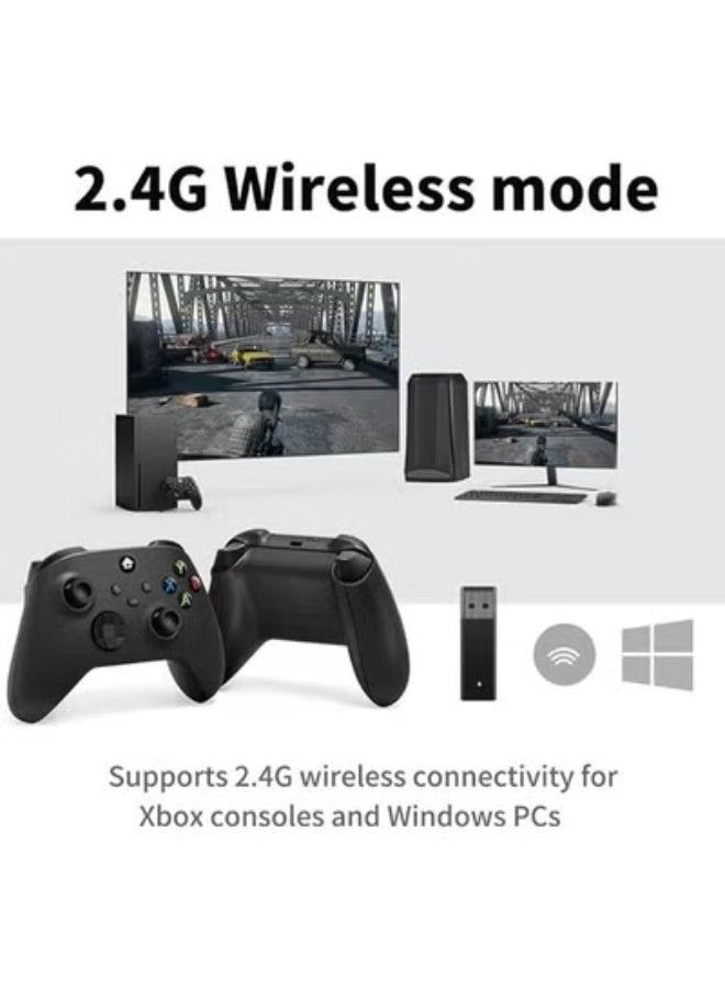 Wireless Game Controller for Xbox Series X|S, 2.4G Wireless Gamepad with Receiver, Ergonomic Remote Control for PC and Gaming Consoles - Image 2