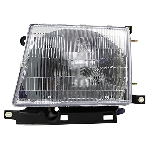 TRQ Driver & Passenger Side Headlight Assembly Set Headlights Driver & Passenger Side Compatible with 1997-2000 Toyota Tacoma TO2502120 TO2503120 - Image 3