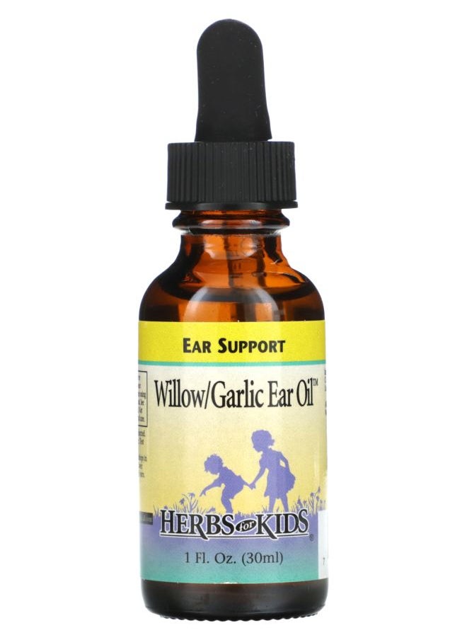 Herbs For Kids - Willow/Garlic Ear Oil -Free 1 fl oz (30 ml) - Image 1