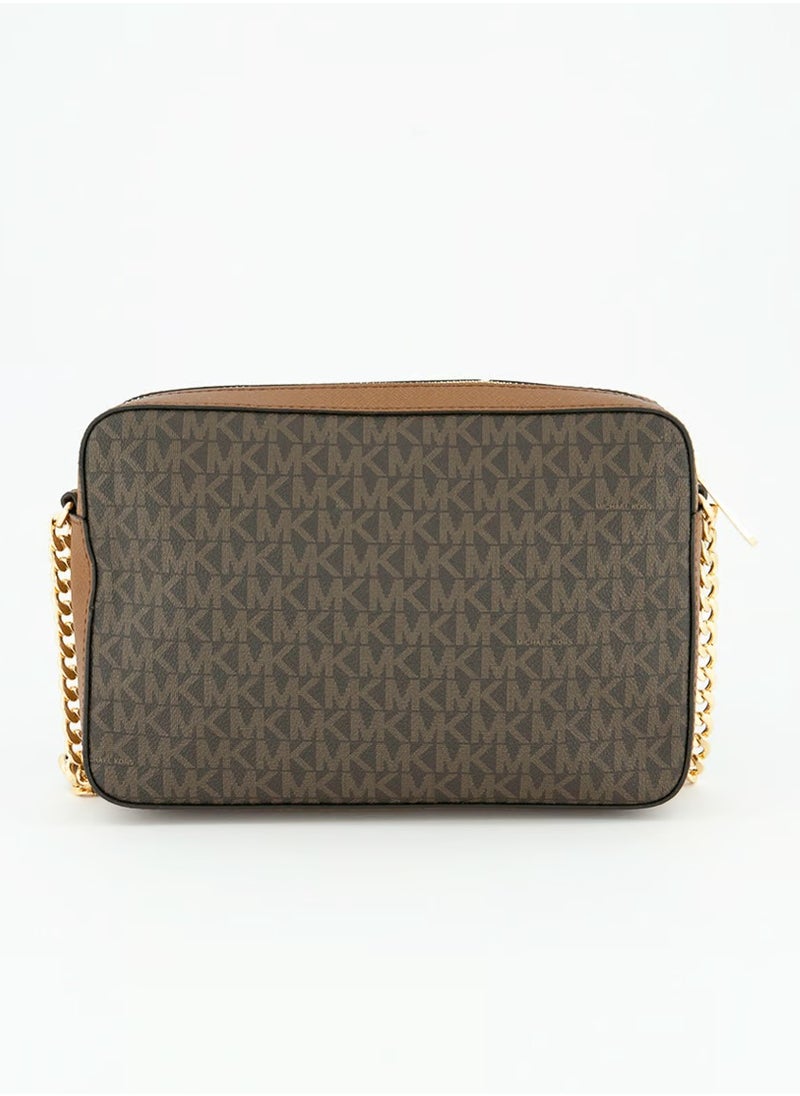 Michael East West Jet Set Large Logo Crossbody Bag  - Image 2
