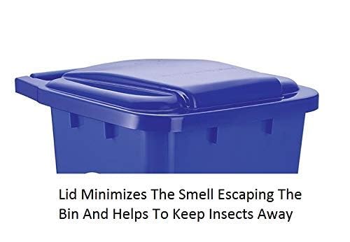 ARISTO Plastic StepOn Pedal Garbage Waste Dustbins 45 Ltr BlueBlue Combo - Image 4