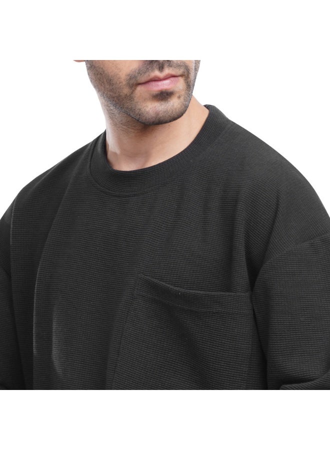 Coup Coup Mens - Fashionable Sweatshirt With Long Sleeves  - Image 3