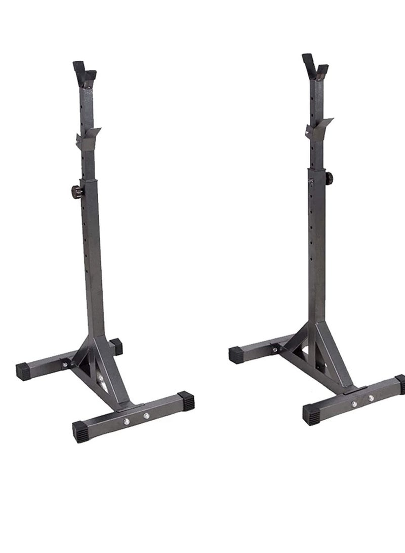 الكوتش حامل دمبل القرفصاء للأثقال الطويلة  ارتفاع قياسي قرفصاء ثقيل قابل للتعديل من 105 إلى 160 سم  يمكن حمل 150 كجم - Image 3