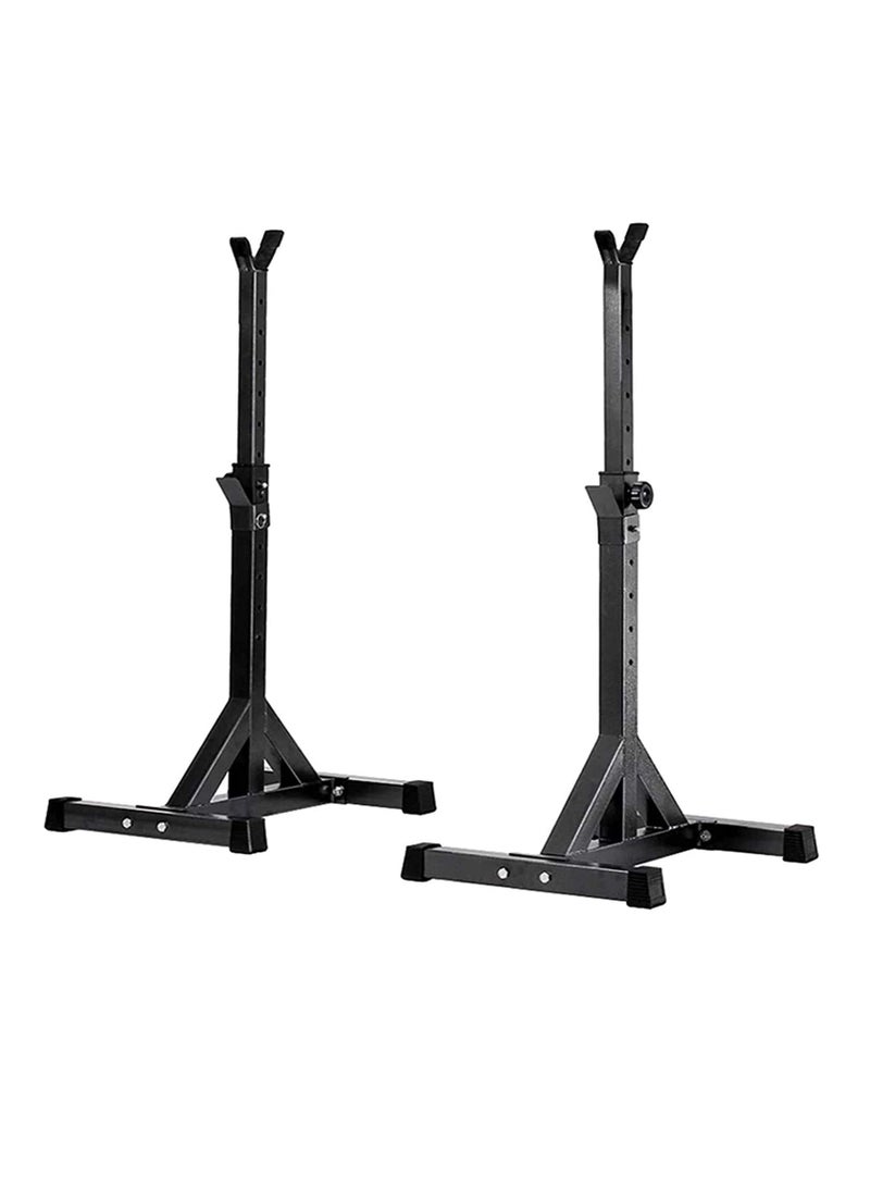 الكوتش حامل دمبل القرفصاء للأثقال الطويلة  ارتفاع قياسي قرفصاء ثقيل قابل للتعديل من 105 إلى 160 سم  يمكن حمل 150 كجم - Image 2