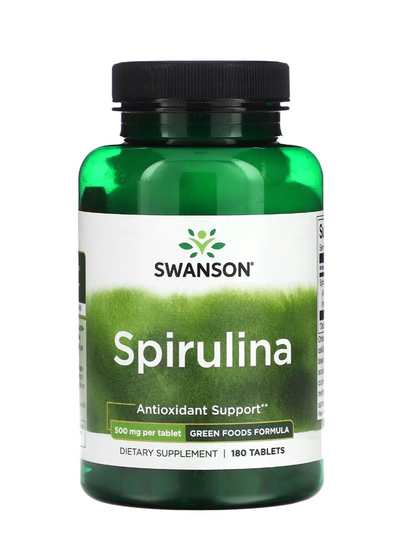 سوانسون سبيرولينا 500 ملجم 180 قرص - Image 1