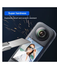KASTWAVE Insta360 X3 Curved Screen Protector, Flexible TPU Curved Film (4-Pack)  - Image 4