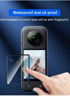 KASTWAVE Insta360 X3 Curved Screen Protector, Flexible TPU Curved Film (4-Pack)  - Image 5