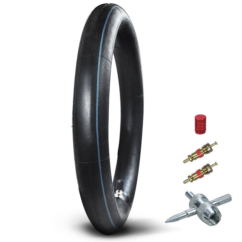HOLATO Front 7010017 27517 Inner Tube for 110cc 125cc KLX125 KLX140 KX85 TTR125 YZ80 YZ85 RM80 CT90 DRZ125 TaoTao DB17 Apollo RFZX18 Coolster Dirt Pit Bike Off Road Motocross Heavy Duty 1 Pack - Image 3