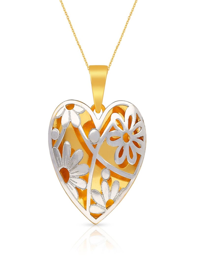 Malabar Gold and Diamonds 22k 916 Purity Malabar Gold Pendant LAPN007T  - Image 1