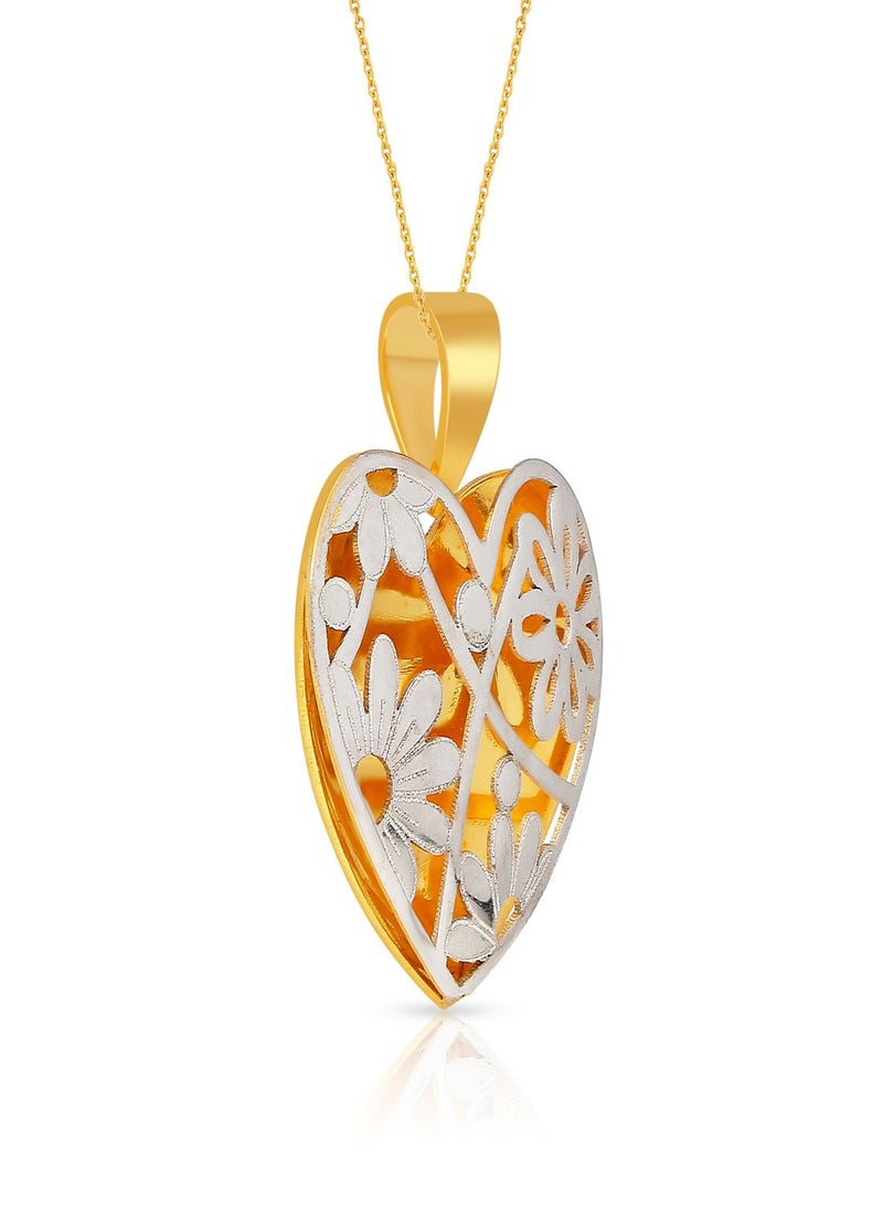 Malabar Gold and Diamonds 22k 916 Purity Malabar Gold Pendant LAPN007T  - Image 2