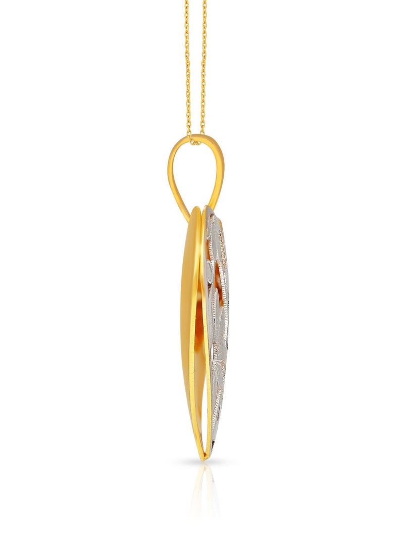 Malabar Gold and Diamonds 22k 916 Purity Malabar Gold Pendant LAPN007T  - Image 3