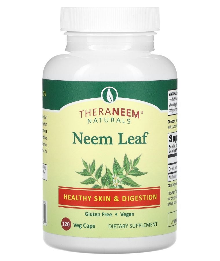 ORGANIX SOUTH TheraNeem Naturals Neem Leaf 480 mg 120 Veg Caps