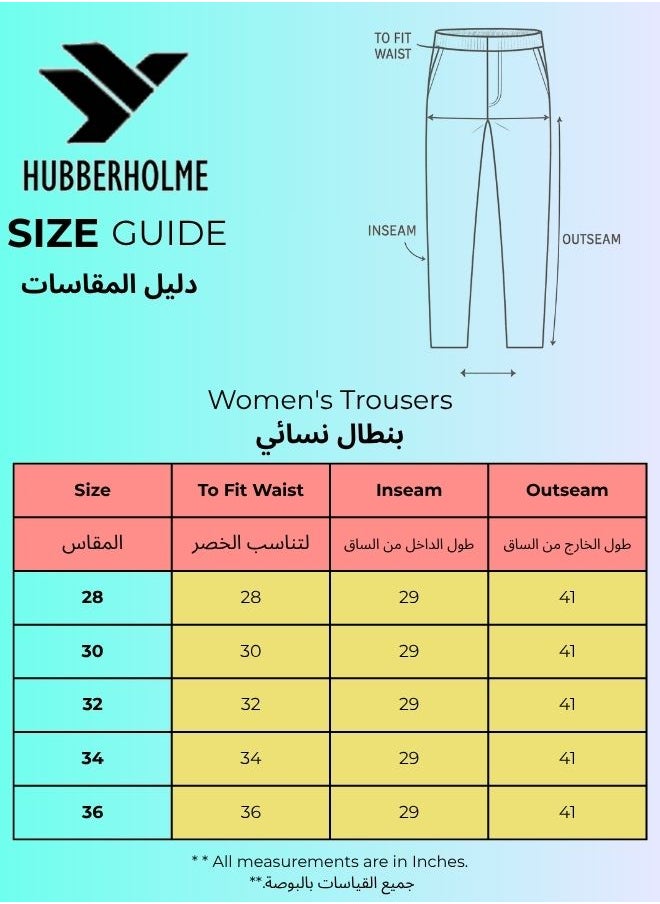 Hubberholme Women's Brown Cotton Blend Printed Full Length Cargo Regular Fit Trouser  - Image 4