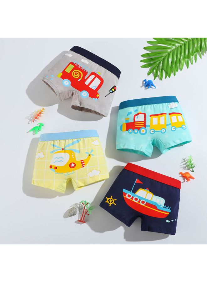 New Boys Underwear Cotton Breathable Boys Boxer Pants Big Children Cartoon Boxer Pants Baby Boys Direct Batch