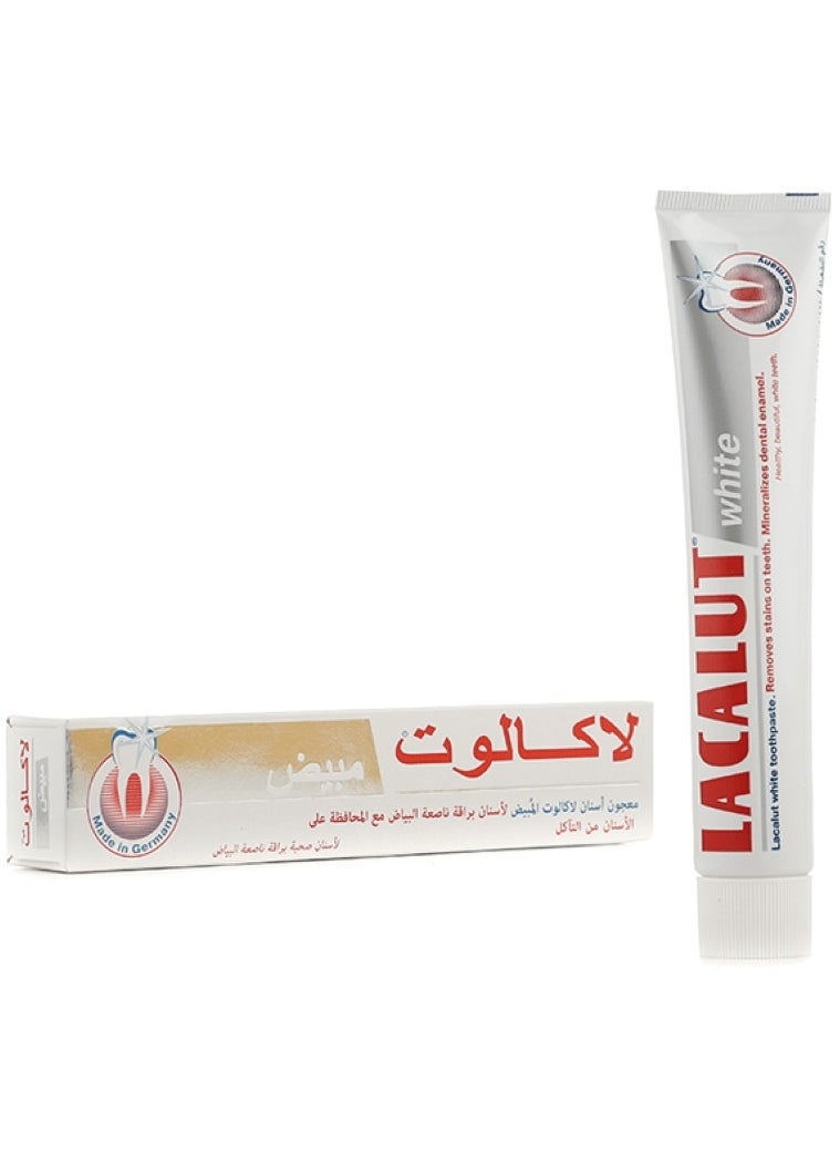 LACALUT - White Tooth Paste 75ml - Image 1