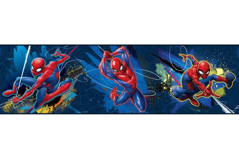 RoomMates Marvel Spider-Man Peel and Stick Border by RoomMates, RMK12128BD - Image 1