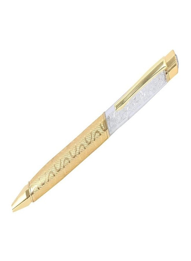 RELBEES Gold Plated Ball Point Pen For Valentine gift for boyfriend boys,husband,boy friend/christmas/new year/Diwali/corporate/birthday/anniversary/return Gift/Rakhi Gift For brother men/boys - Image 2