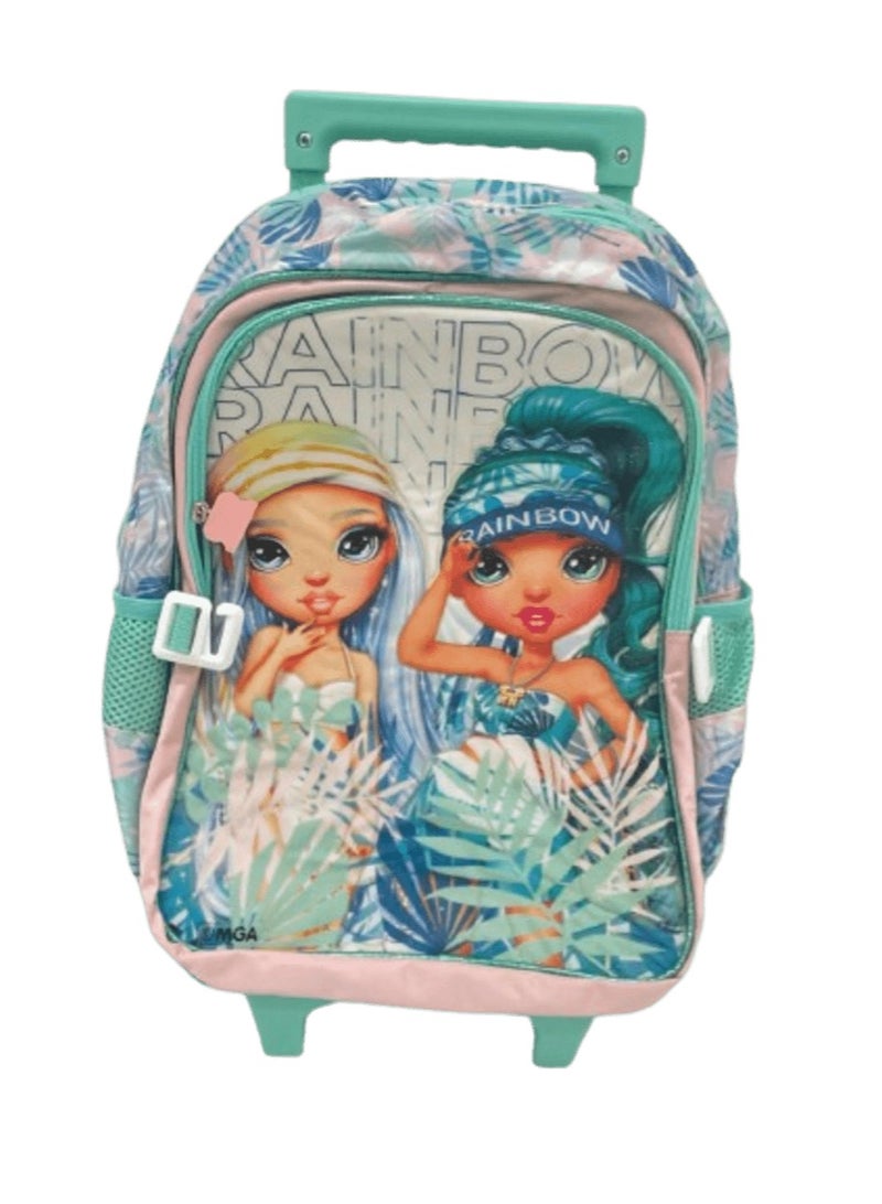 Rainbow High - School Bag - 16" Trolley Bag with Lunch Box and Pencil Case - Image 3