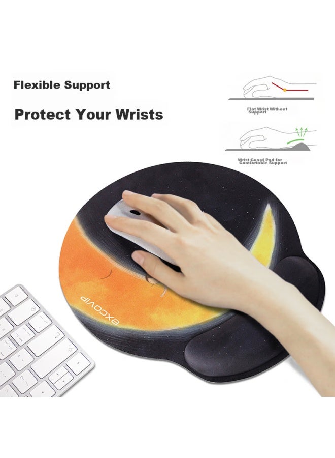 Exco Mouse Pad Wrist Rest Silicone Mouse Cushion Extra Large Thick Size Wrist Support Computer Office Mouse Pad For Women Dongying Gaming Wrist Pad 14644 - Image 3