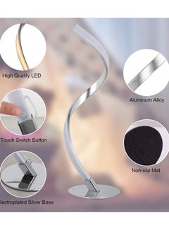 HOCC Spiral LED Desk Lamp with Dimmable light  - Image 5