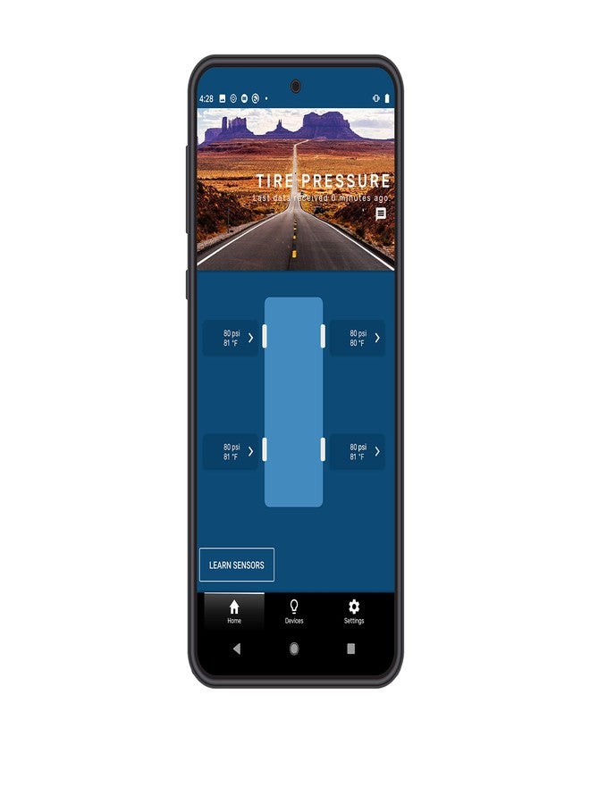 Lippert Components Tire LINC Tire Sensors (2 Pack) for RVs, 5th Wheels, Motorhomes, Tow Vehicles, Easy DIY Installation on Valve Stem, OneControl App Compatible - 2020106299 - Image 5