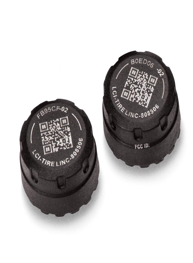 Lippert Components Tire LINC Tire Sensors (2 Pack) for RVs, 5th Wheels, Motorhomes, Tow Vehicles, Easy DIY Installation on Valve Stem, OneControl App Compatible - 2020106299 - Image 1